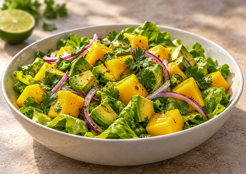 Z Avocado and Mango Salad
