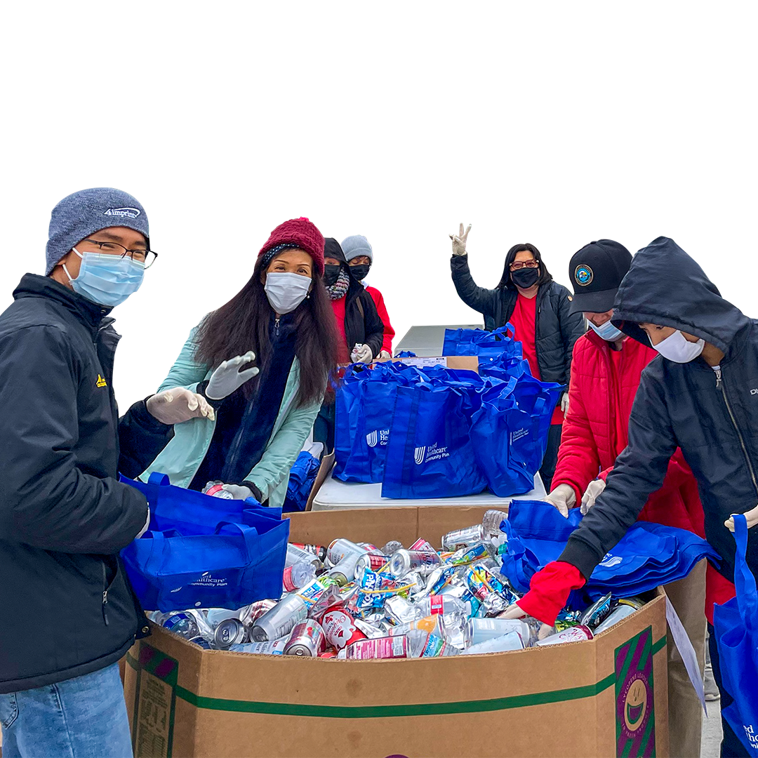 Volunteers Bite of Hope 2