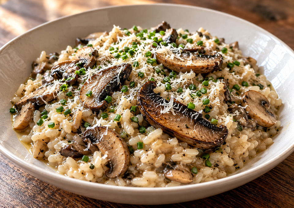 Z Gourmet Mushroom Risotto