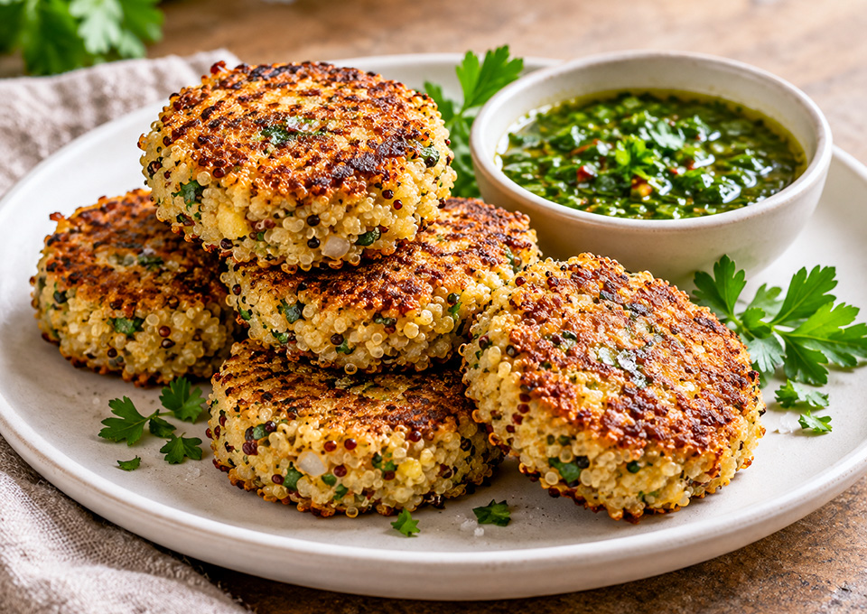 Z Quinoa Cakes