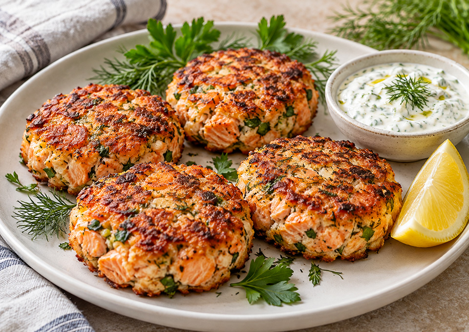 Z Salmon Burgers
