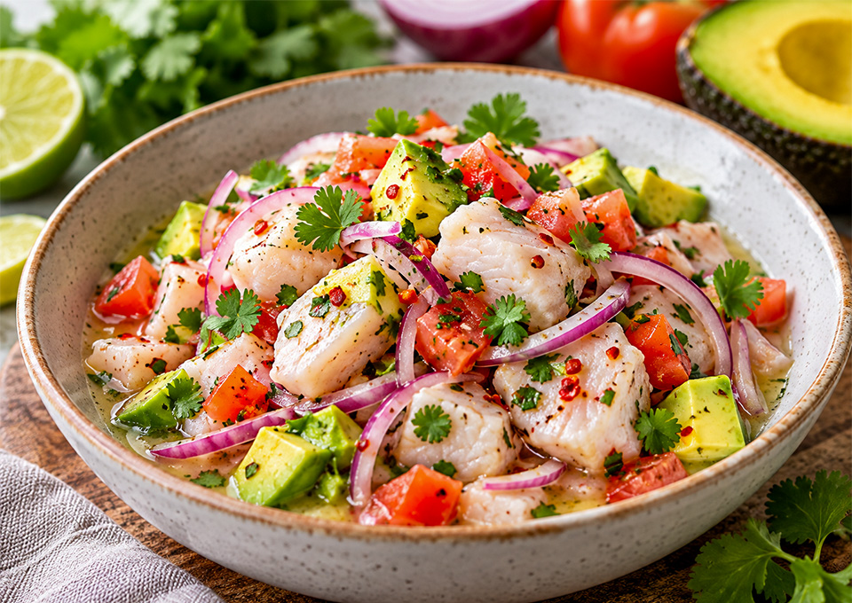 Z Snapper Ceviche