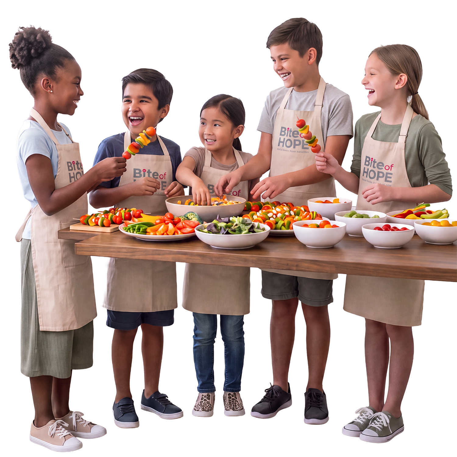 Niños felices