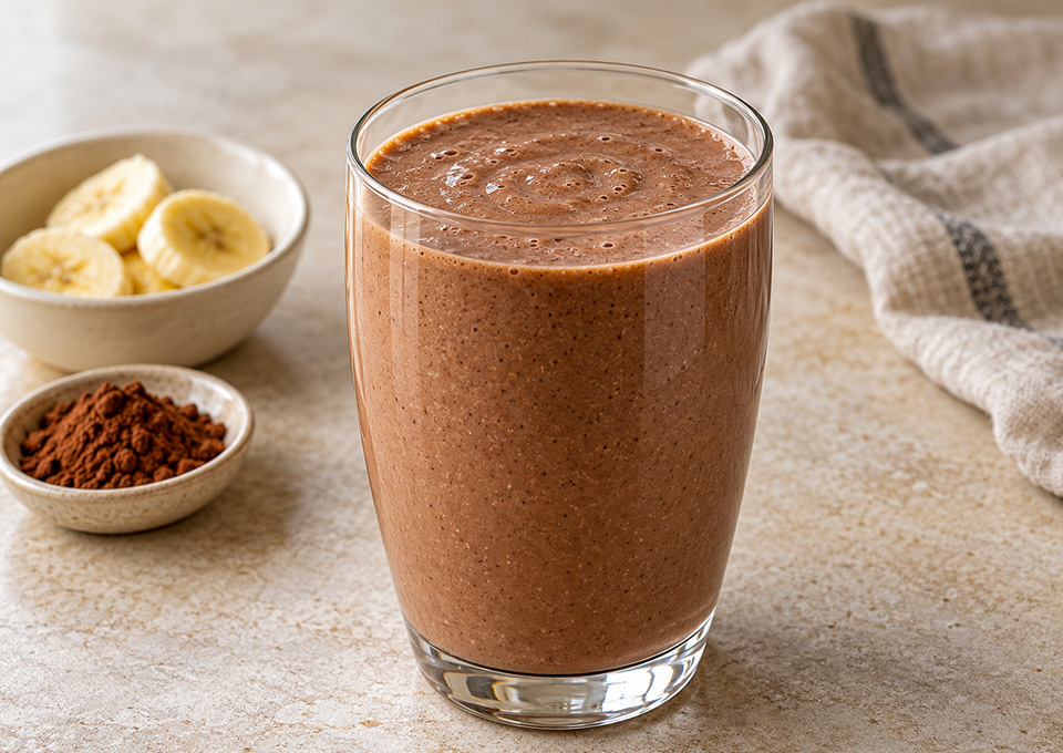 Z Banana, Oat & Cocoa Smoothie