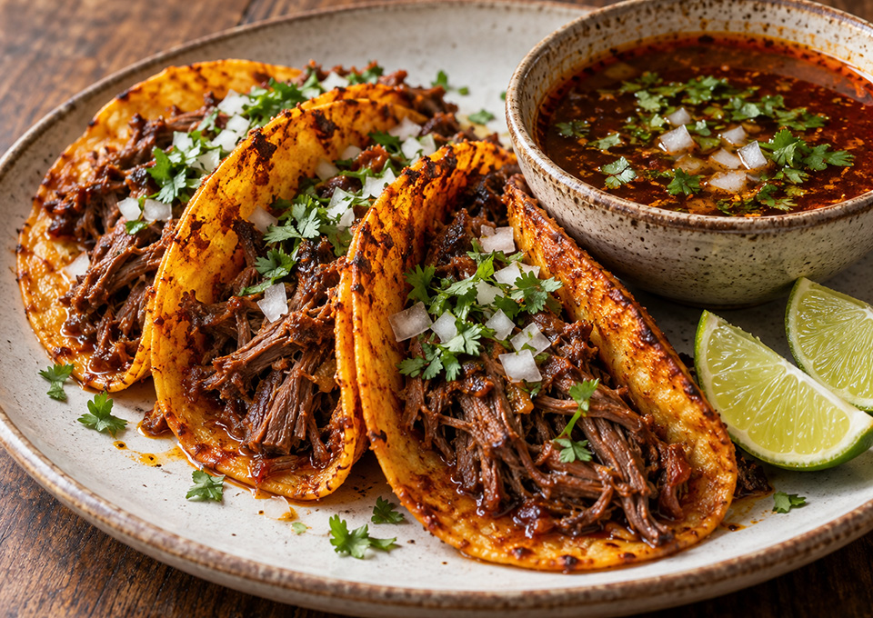 Z Beef Birria Tacos