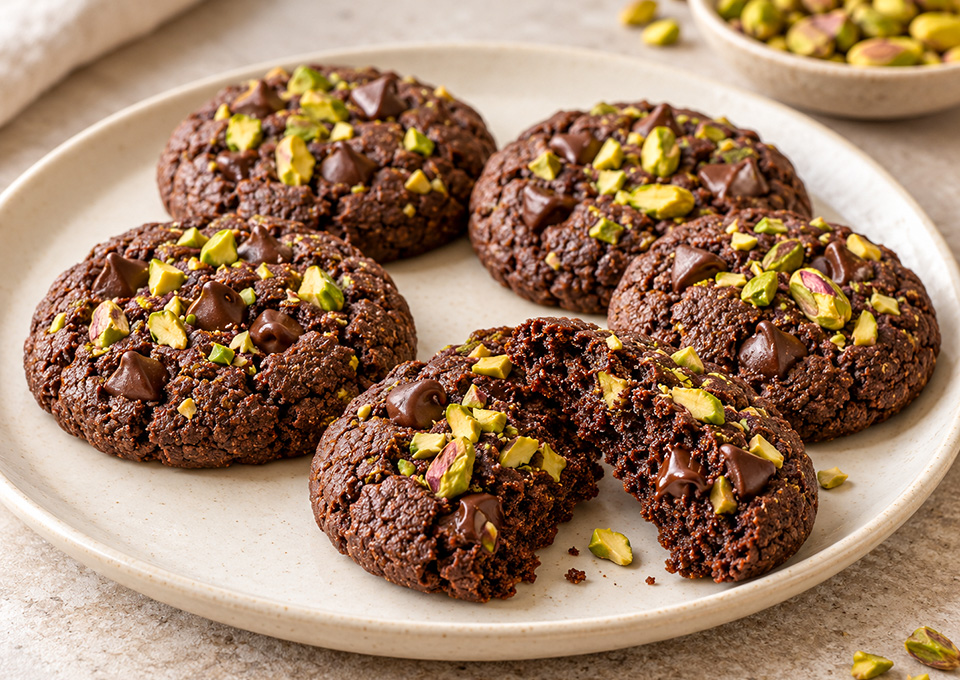 Z Chocolate Pistachio Cookies