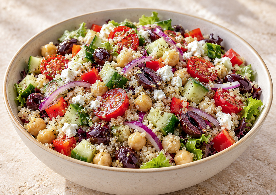 Z Greek Quinoa Salad
