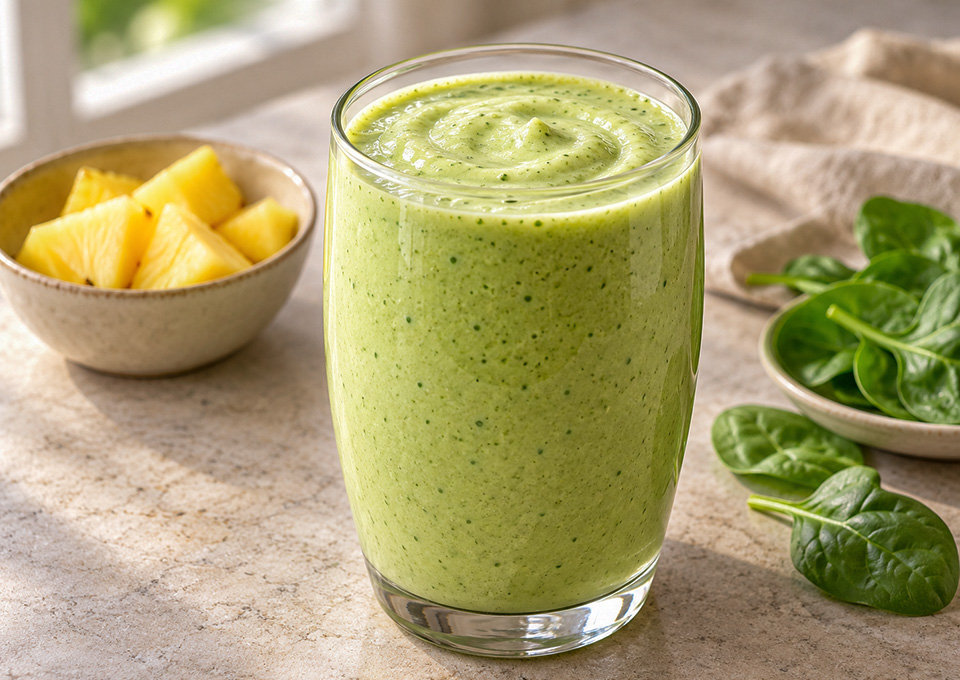 Z Green Pineapple & Greek Yogurt Smoothie