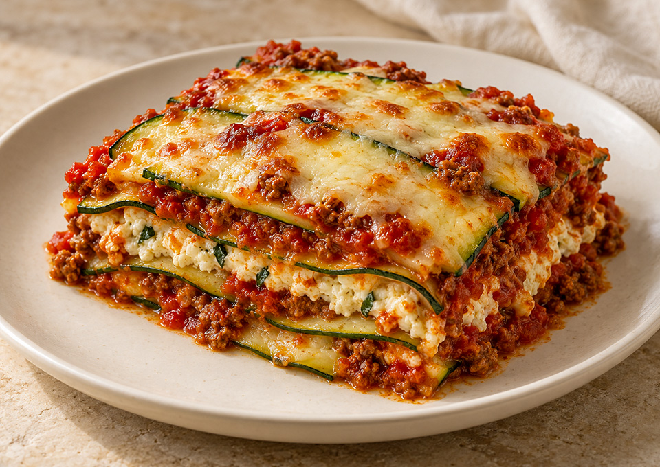 Z Low-Carb Zucchini Lasagna_