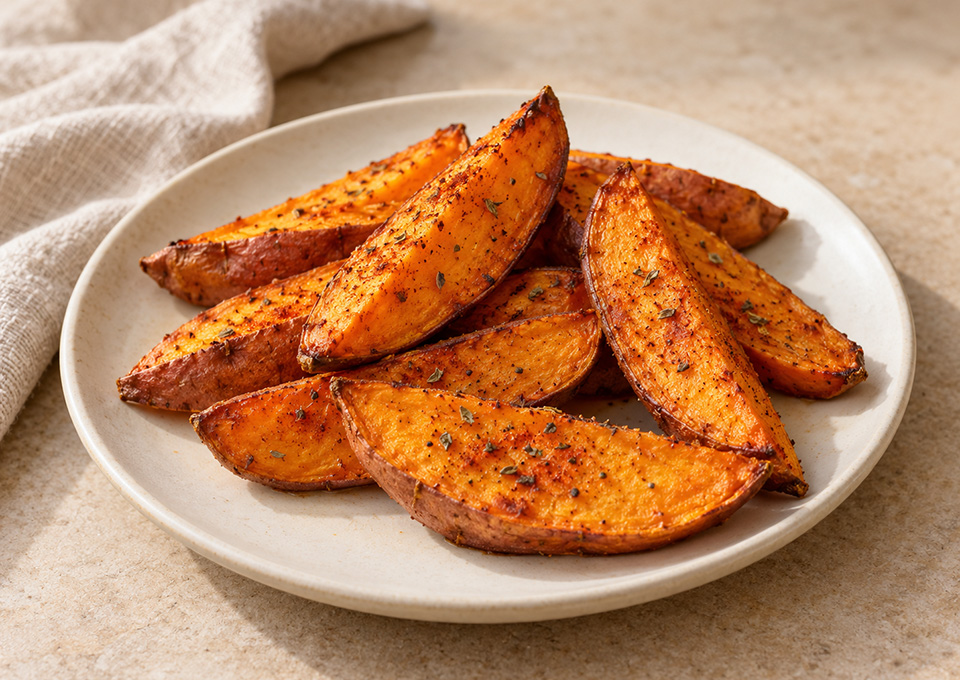 Z Roasted Sweet Potato Wedges