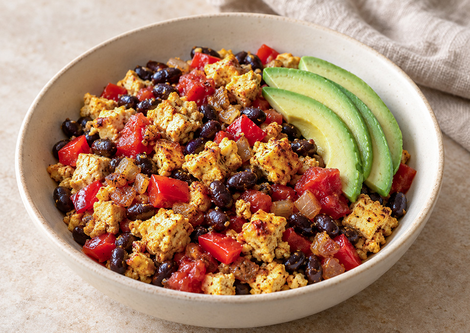Z Tofu & Black Bean Breakfast Bowl